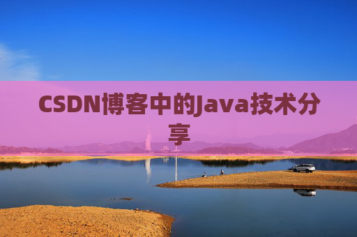 CSDN博客中的Java技术分享